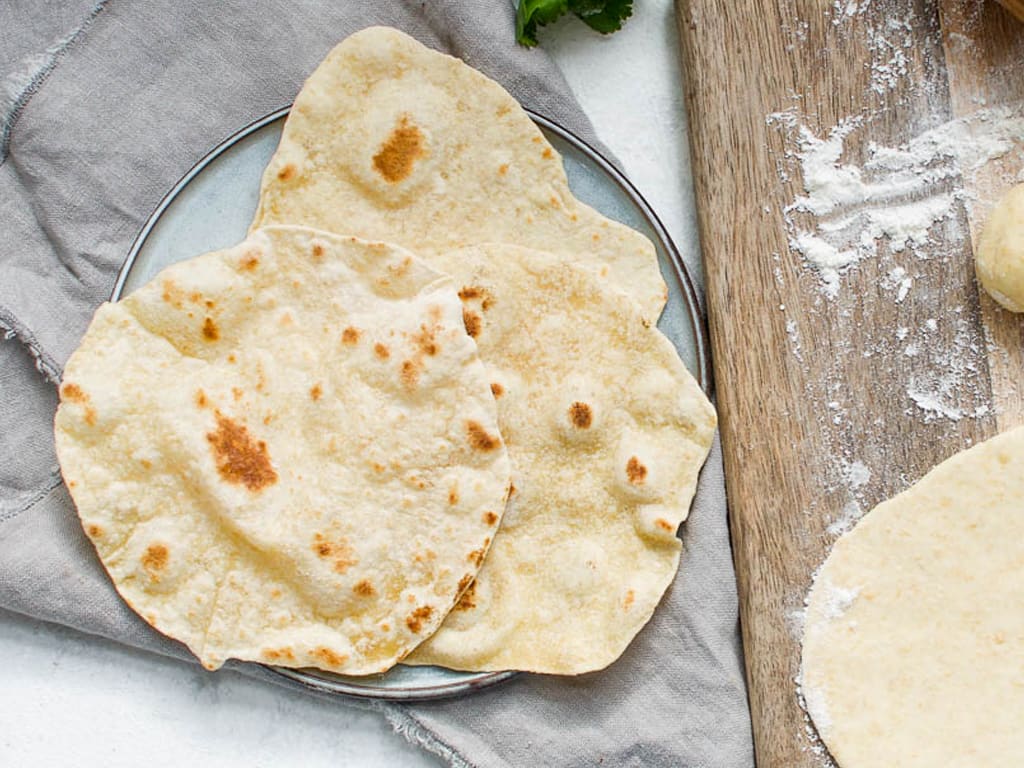 Chapati - Pão Folha Indiano