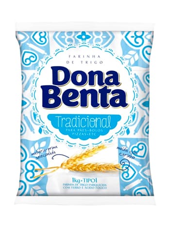 Farinha de Trigo Dona Benta - 1Kg