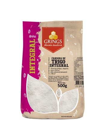 Farinha de Trigo Integral Grings 500g