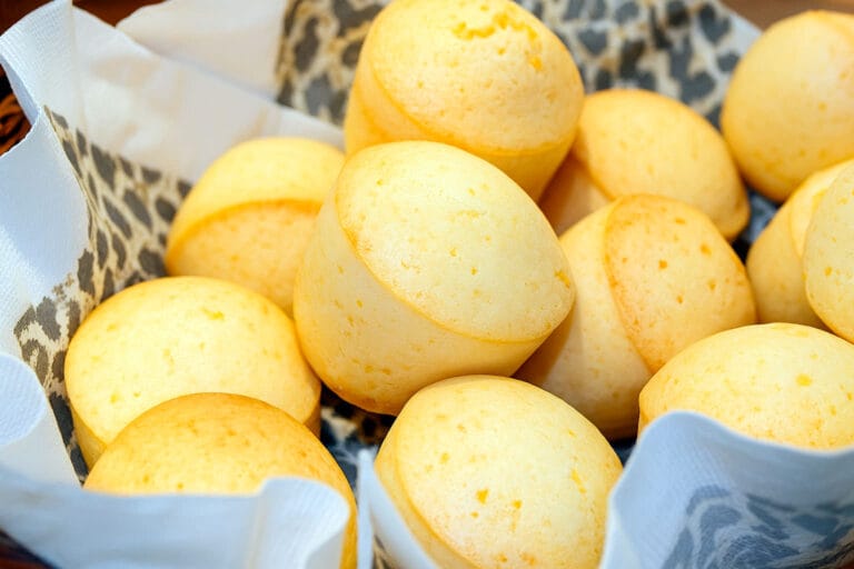 Pão de queijo de liquidificador